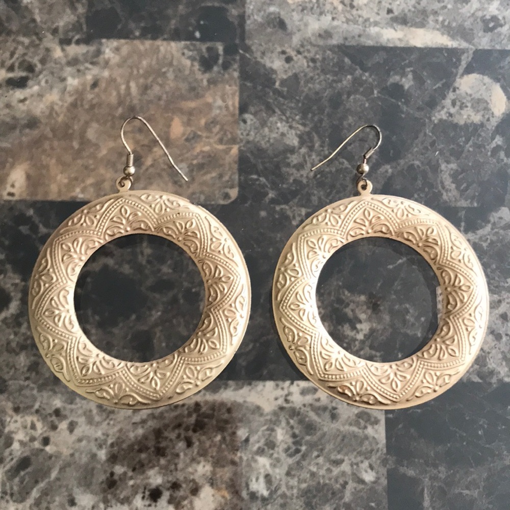 2/$8 Gold Hoop Earrings